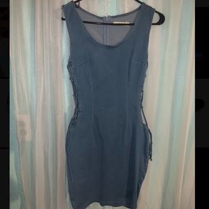 denim dress